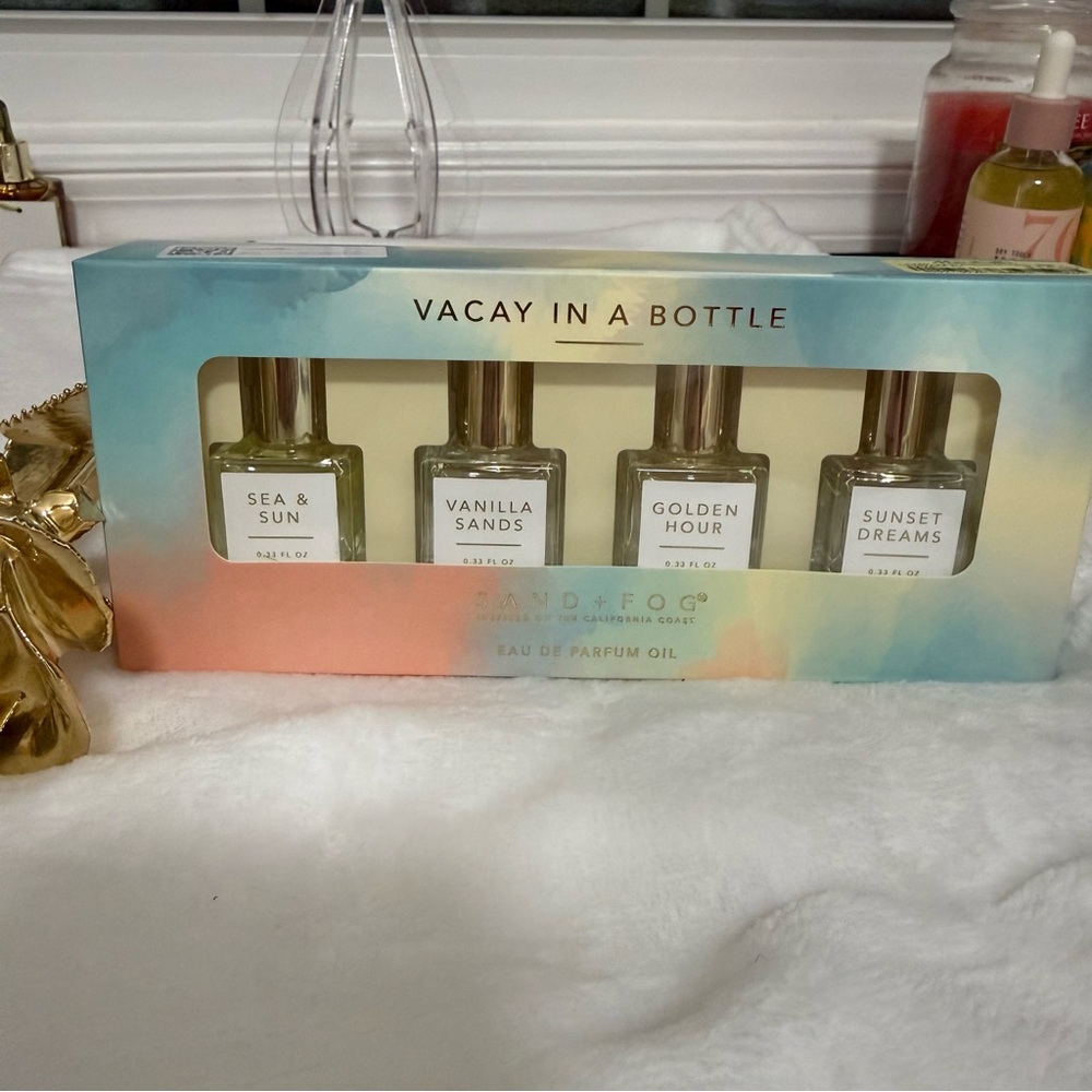 Sand + Fog Vacay in a Bottle oil Set